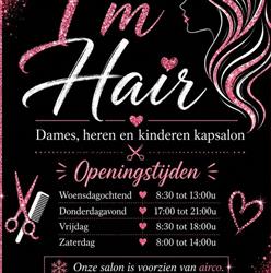 I'm Hair Kapsalon, Krimpen aan den IJssel openingstijden