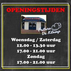De Klomp, Tegelen openingstijden