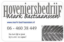 Hoveniersbedrijf Mark Bastiaanssen, Etten-Leur openingstijden