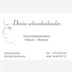 Schoonheidssalon Denise, Sint Pancras openingstijden
