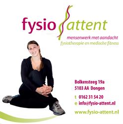 Fysio Attent, Dongen openingstijden