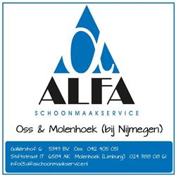 Alfa Schoonmaakservice, Oss openingstijden