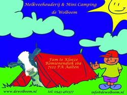 Mini Camping de Wolboom, Aalten openingstijden