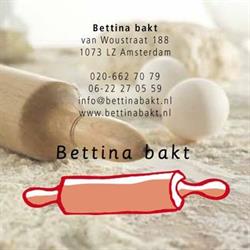 Bettina bakt, Amsterdam openingstijden