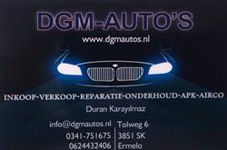 DGM Auto's, Ermelo openingstijden