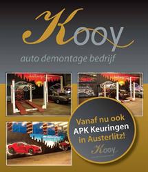 Autodemontagebedrijf E. Kooij, Austerlitz openingstijden