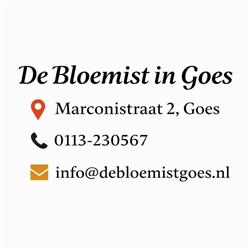 De Bloemist, Goes openingstijden