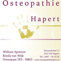 Osteopathie Hapert B.v., openingstijden
