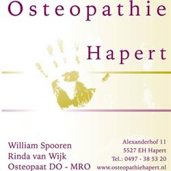 Osteopathie Hapert B.v., openingstijden
