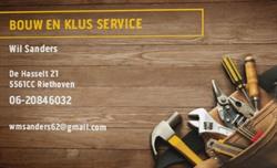 bouw en klus service Wil Sanders, Riethoven openingstijden