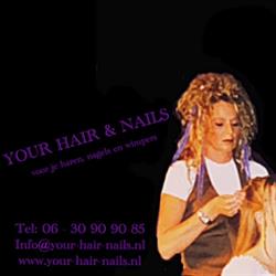 Your Hair & Nails (voor uw haren, nagels, wimpers en fibroblast behandeling ), Valburg openingstijden