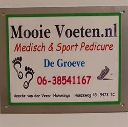 Pedicurepraktijk Mooie Voeten.nl, De Groeve openingstijden