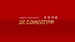 Oriental Restaurant De Zomertuin, Zetten openingstijden