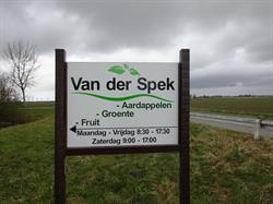 Van der Spek V.o.f., Ulrum openingstijden