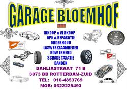 Garage Bloemhof, Rotterdam openingstijden
