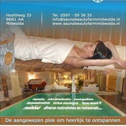 Sauna Beauty Farm Midwolda, openingstijden