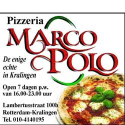 Marco Polo Rotterdam, openingstijden