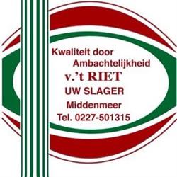 Slagerij van 't Riet, Middenmeer openingstijden
