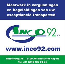 Inco 92 B.v., Maastricht-Airport openingstijden