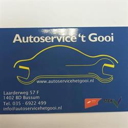 Autoservice 't Gooi, Bussum openingstijden
