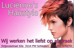 Luciënne's Hairstyle, Schiedam openingstijden