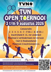 Tennisvereniging Numansdorp, openingstijden