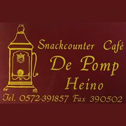 Snackcounter De Pomp, Heino openingstijden