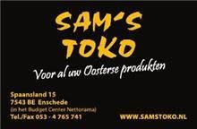 Sam's Toko, Enschede openingstijden