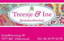 Treesje & Ine Meubelstoffering, Oldenzaal openingstijden