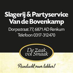 Slagerij Van de Bovenkamp, Renkum openingstijden
