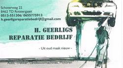 H. Geerligs Reparatiebedrijf, Rotstergaast openingstijden