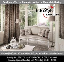 InterStyle Decor, Puttershoek openingstijden
