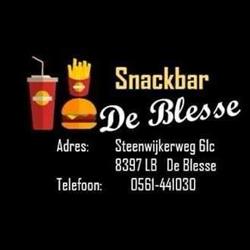 Snackbar De Blesse VOF, openingstijden