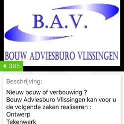 Bouw Adviesburo Vlissingen, openingstijden
