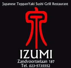 Sushi- en grillrestaurant Izumi, Zandvoort openingstijden