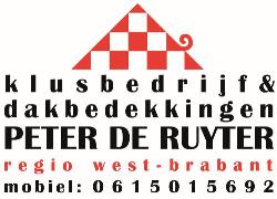 dakbedekking peter de ruyter Torenveld Zevenbergen - openingstijden