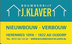 Bouwbedrijf J. Klaver, Alkmaar openingstijden