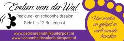 Pedicurepraktijk en Schoonheidssalon Buitenpost Evelien van der Wal, openingstijden