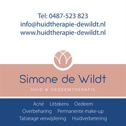Simone de Wildt Huid-& Oedeemtherapie, Malden openingstijden
