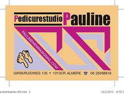 Pedicurestudio Pauline, Almere openingstijden