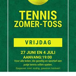 Tennisvereniging "Kolham", openingstijden