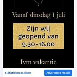Maxx Mode, Dongen openingstijden