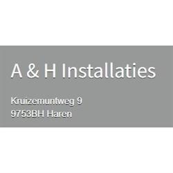 A & H Installaties, Haren Gn openingstijden