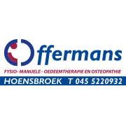 Offermans Fysiotherapie J F W M, Hoensbroek openingstijden