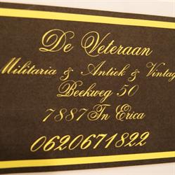 De Veteraan, Erica openingstijden