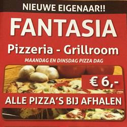 Pizzeria & Grillroom Fantasia, Bleiswijk openingstijden