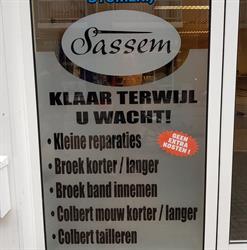Kledingreparatie Sassem, Sassenheim openingstijden