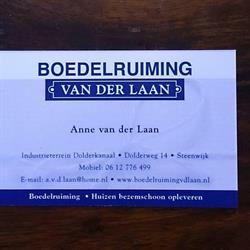 Boedelruiming Vd Laan, Steenwijk openingstijden