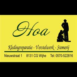 Hoa Kledingreparatie & Verstelwerk, Wijhe openingstijden