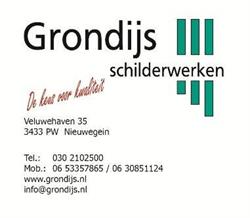 Grondijs Schilderwerken, Nieuwegein openingstijden